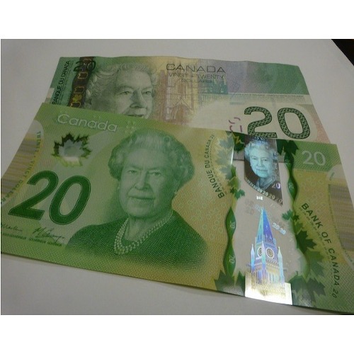 CAD 20 bills